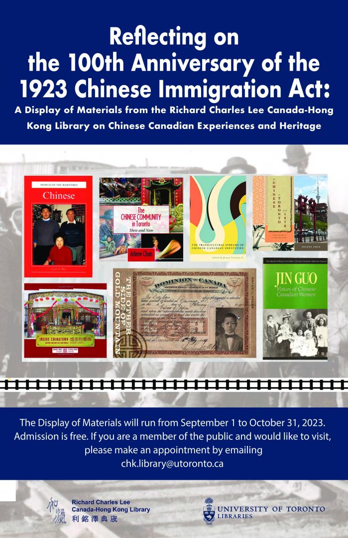 Reflecting on the 100th Anniversary of the 1923 Chinese Immigration Act